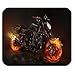 Produktbild Ghost Rider 2 Motorrad Persönlichkeit Designs Gaming Maus Pad, Oberfläche der Polyester verhindern Verformung [natur Gummi, Präzision Stoff] £ ¨ 25 x 20,1 cm £ ©