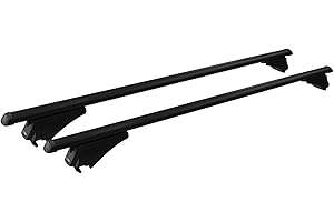 MENABO 000086000000 Barra da Tetto Tiger XL Black, 135 Cm