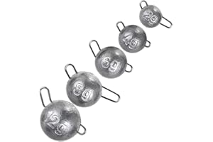 SUNATURE QCSTORE - Changement rapide de canne à pêche en mer - Avec crochet de plomb long - Pour contrepoids 2/4/6/8/12 G