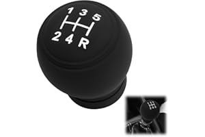 BUZUYIWAR Couvercle de Pommeau de Levier de Vitesse de Voiture, Manuel 5 Vitesses Pommeaux de Leviers Protection de Levier de Vitesse Universel Silicone Anti Dérapant Pommeau de Levier Couvercle de Voiture