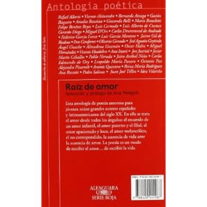 Raíz de amor : antología poética (Serie roja. Antologías)