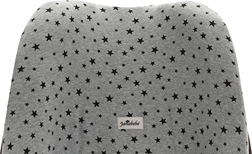 Janabebe® – Baumwollbezug Black Star Pebble Maxi -Cosi y Bébé confort, Abdeckung Stubenwagen , Autositz - 6