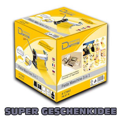 DEMA Pasta Maschine 3 in 1 - 6