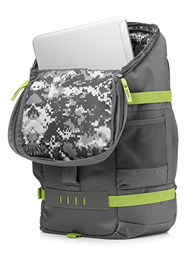HP Odyssey L8J89AA Sport Rucksack 39,62 cm (15,6 Zoll) grau/grün - 5