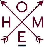 Höhe: 120,0cm, Breite: 119,2cm (Bezieht sich immer auf das gesamte Motiv und nicht auf einzelne Elemente), Aufkleber in der Farbe Bordeaux, ähnlich RAL 4004 (Der Farbton bordeaux ist ein beerenfarbenes, dunkles Rot.), Qualität, Design und Copyright © CLICKANDPRINT.DE®