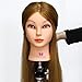 Neverland Stand 26 inch Natural 90% Hair Styling Head Hairdressing Training Mannequin Head With Blonde 66 cm