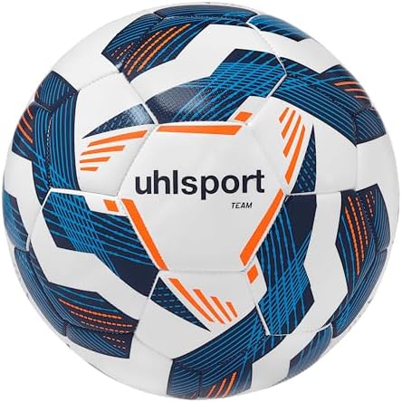 uhlsport TEAM palloni da calcio - palloni da allenamento durevoli per l'allenamento della squadra - calcio per bambini e adulti, misura 3, misura 4 e misura 5