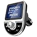 Produktbild Bluetooth FM Transmitter mit 1,44 in LCD Wireless In Car Stereo Radio Adapter Car Kit Bluetooth v4.1 Empfänger MP3 Player mit CVC Noise Cancelling, Unterstützung TF/U Disk/AUX