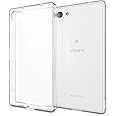 NALIA Custodia compatibile con Sony Xperia Z5 Compact, Cover Protezione Silicone Trasparente Sottile Case, Copertura Gomma Lu