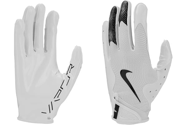 Nike Gants Vapor Jet 8.0 Blanc/Blanc/Noir Grand