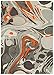 Produktbild Moderner Designer Teppich Boca 160x230cm BC09 Bergen Orange Orange 100% Acryl