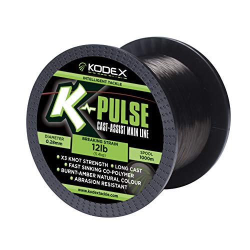 KodexK-Pulse Main Line 1000m Spool (15LB)