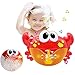 Produktbild Ideapark Baby Badewannenspielzeug, Seifenblasenmaschine Wasserspielzeug, Crab Bubbler Spielzeug Bubble Maschine Spray with 12 Musik Automatisch Badewanne Spielzeug für Baby Kleinkind Geschenk (Krabbe)