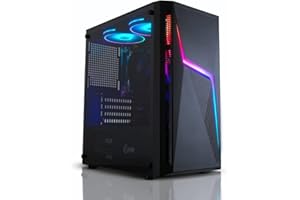 AWD-IT Ordinateur de Bureau Gaming - Processeur Intel 11400F • NVIDIA RTX 3050 8 Go • RAM 16 Go • SSD 500 Go NVME Gen3 • WiFi • Windows 11