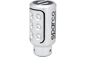 Sparco Spc OPC01030000 Pomello Cambio, Cromo/Nero