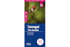 Reise Know-How Landkarte Senegal, Gambia 1 : 550 000: world mapping project