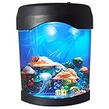 Signstek Creative LED Artificial Jellyfish Aquarium Lighting Fish Tank Night Lamp (Kitchen &amp; Home)