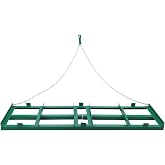 GarveeLife 48" &Ccedil;im Tesviye Tırmığı ve S&uuml;r&uuml;ş Yolu S&uuml;r&uuml;kle Tırmığı - 4FT G&uuml;&ccedil;lendirilmiş Zincirli Ağır Hizmet Tipi &Ccedil;ekme Aleti -