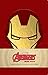 Produktbild Marvel: Iron Man Ruled Notebook