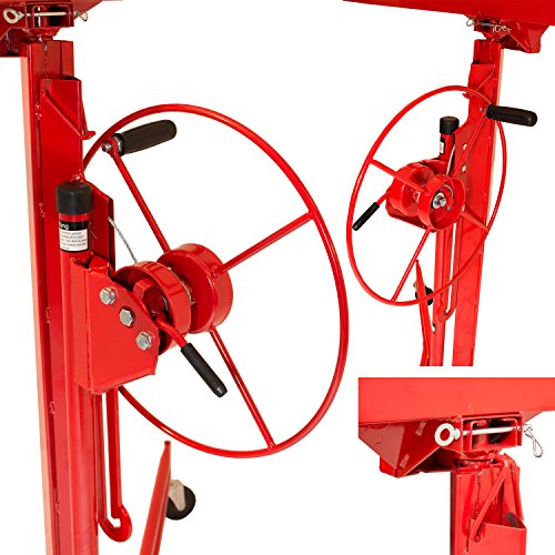 Plattenheber PLH01 – für Trockenbauarbeiten, Hubhöhe bis 335 cm, Hublast bis 68 kg - 6