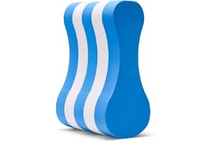Pull Buoy, Leg Float, Swim Buoy, Pool Kickboard Float for Beginners | Swim Aid and Correct Posture EVA Equipment, Provides the Foot Balance Flotation, Build Strength, Focus on Back