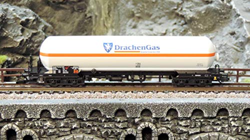 Preisvergleich Produktbild Tillig 15036 Gaskesselwagen Zaggks der Drachen-Propangas GmbH, Ep. VI