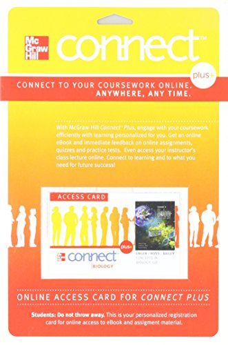 Preisvergleich Produktbild Concepts in Biology Connectplus Biology Access Card