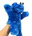 Produktbild Sesamstrasse Handpuppe Krümelmonster Cookie Monster Plüschfigur ca. 32cm Sesamstraße Kinder Puppe