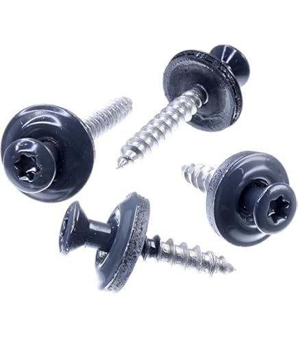 Vite Per Lattoniere 4.5x 25 TX20 Inox A2 Testa Rivestita Ral7016 Antracite - Foto 5