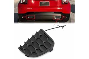 THREE T FSFYUK Sostituzione del tappo del gancio di traino del paraurti posteriore dell'auto per Renegade 2015-2020