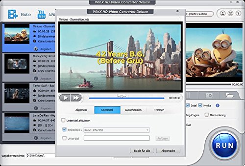 WinX HD Video Converter Deluxe - Socio oficial de DIGIARTY WinX DVD  Para descargar  sin CD   DVD 