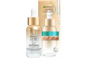 ‎GARNIER Garnier Selbstbräunungs-Konzentrat, Serum für einen natürlich gebräunten Teint, Für eine gleichmäßige und langanhaltende Bräune, Ambre Solaire Natural Bronzer, 1 x 30 ml
