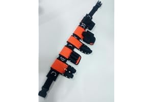 BBI LTD Scaffolding Nylon Padded Tool Belt.- 8 Toolset Pouch | BBI Spanner Ratchet Pockets Level Tape Mobile Holder