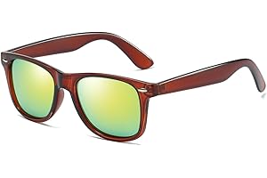 Rocf Rossini Gafas de Sol para Hombres Polarizadas Vintage Gafas Mujer Conducción Retro CAT.3 Protección UV400