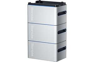 STORCUBE S1000 Système de Stockage Solaire, Station électrique pour Balcon Solaire, Systèmes électriques Solaires Connectés au Réseau, Batterie LiFePO4 3072Wh, étanche IP65, Installation Facile