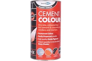 BOND IT Bond-It Builders Complete BDH060BL Black Powdered Cement Dye (1 Kg) - Colours Mortar, Brick, Pointing, Render and Concrete Toner