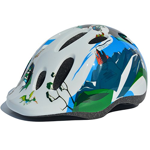 Exclusky Kinder-und Jugendlichen Fahrradhelm 48-54cm