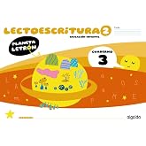 Planeta Letr&oacute;n. Lectoescritura. Nivel 2. Cuaderno 3. Pauta