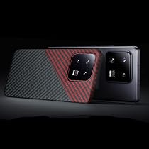 Schlanke Aramid-Kohlefaser Hülle Für Xiaomi 13 Pro – Ultradünn, Nur 12g, Griffig & Kratzfest (Schwarz)