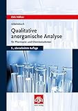 Image de Arbeitsbuch qualitative anorganische Analyse: für Pharmazie- und Chemiestudenten (Govi)