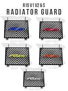 RACE COPZ Radiator Grill Guard/Protector For Yamaha R15 v1,v2 and s (FLUORESCENT GREEN)