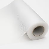 Orret Home 10 m&times;45 cm EVA Pıtırcık Raf ve &Ccedil;ekmece &Ouml;rt&uuml;s&uuml; &ndash; Kesilebilir Şeffaf Silikon & EVA Kaymaz Mat, Mutfak Dolabı, Buzdol