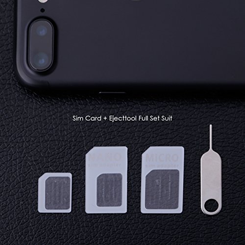 SIM Karten Adapter Kit UMIDIGI Nano / Micro / Standard /Eject Pin 4 in 1 Konverter für Smartphone iPhone Android Samsung Huawei und Andere - 2