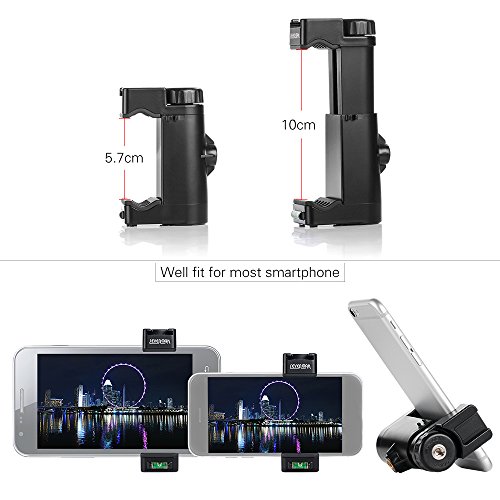 Sevenoak SK-PSC1 Handheld SmartPhone clip Supporto adattatore / Hot Shoe Mount per iPhone 7 / 6S / 6 per il telefono Samsung Huawei mobile Cellulare