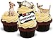 Produktbild Chihuahua Hund Mischung - 12 essbare Standup Kuchen-Deko, Kuchendekorationen, essbar, Premium, 2 x A5, für 12 Bilder, nicht vorgeschnitten