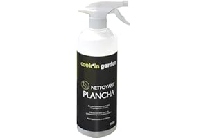 Cook'In Garden - Spray detergente sgrassante per piastra – Vaporizzatore 750 ml – Incolore/Inodore