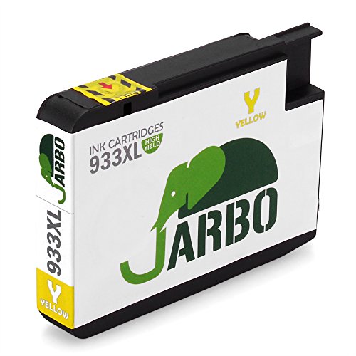 JARBO Kompatibel 932XL 933XL Tintenpatronen 1Set+1Schwarz Hohe Kapazität kompatibel zu Officejet 6100 6600 6700 7110 7610 7612 Printer (2 Schwarz,1 Cyan,1 Magenta,1 Gelb) - 6