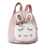 ❀Nos encantan las muñecas súper adorables de cada mochila. Esta espaciosa mochila es perfecta para llevar material escolar al colegio o para viajar. Las asas están acolchadas para mayor comodidad y ajuste. Es ligera y resistente y los divertidos tiradores son prácticos y fáciles de usar para los más pequeños.