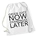Produktbild Certified Freak Green Juice Now - Champagne Later Gymsack White