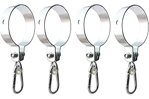 Buzz Gardens® Swing hook ROUND100mm set of 1,2,4 (Set of 4)